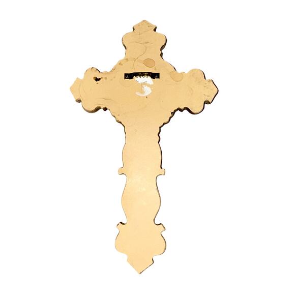 Turquoise Cross Heart Wall Decor Inspirational collectible SouthWest - Picture 2 of 4